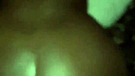 jungledick slams ebony stepmom doggystyle in wild forest scene