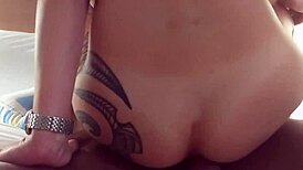 Black Guy Dominates Latina Wife in Hardcore Homemade Interracial Fuck