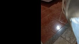 a married brunette woman waits at home while her husband works