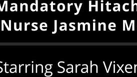 Slut Sarah Vixen Moans with Hitachi Wand Orgasms in Doctor Tampa's Therapy