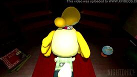 a fun adventure in animal crossing new leaf with isabelle