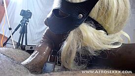 Amazing Ebony Girl Performs Oral For Two Hours - Part 15