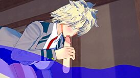 My Hero Academia's Mitsuki Bakugou in HARD SEX Japanese manga action