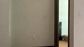 Slutty Mom Cheats and Does Nude Exercises with Hairless Juicy Body