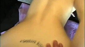 Horny stepbrother finally cums for stepsister