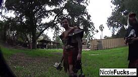 Hunter Nicole Aniston, did you milk that minotaur’s balls dry?