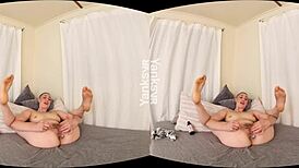 Yanks VR Babe Iris Ives Explores Holes
