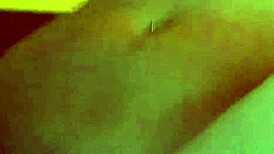 Curly Girl with Small Tits Rides Huge Meat Pole