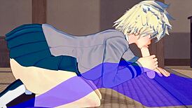 My Hero Academia's Mitsuki Bakugou in HARD SEX Japanese manga action