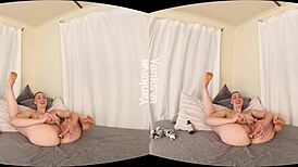 Yanks VR Babe Iris Ives Explores Holes