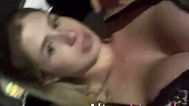 Blonde Busty Alinenovak Seeks New Guy to Screw in Park