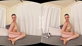 Yanks VR Babe Iris Ives Explores Holes