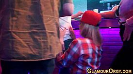 Glamour Skanks Riding Hard Cock Outdoors