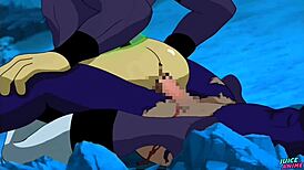 Gay Bara Yaoi Mongul Rides Superman's Cock In Hentai!