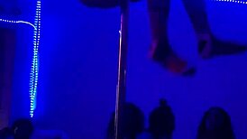 Petite latina shakes her big ass and tits