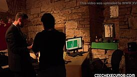 chubby chick in european czech reality