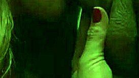 Cleo cadillac gets assfucked by neighbors on sofa in sensual milf anal session