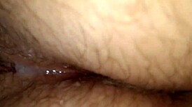 Big-assed hairy redhead takes a creampie in wild POV action.