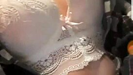 Intense teasing session on Periscope showing off those tits