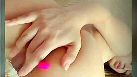 Colombian Teen Plays With Ass