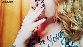 Smoking Fetish In Amateur European Homemade Scene.