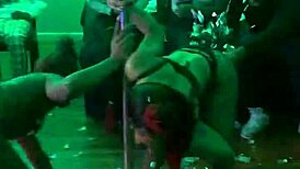 Petite latina shakes her big ass and tits