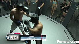 Sexy Ann Marie Rios Fucks Boxing Winner Hard!