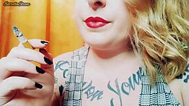 Smoking Fetish In Amateur European Homemade Scene.