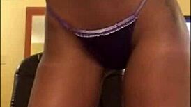 Fit Black Teen Gusher Explodes in Wild Action