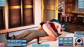 Blue Haired Beauty Fucked Silly