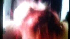 Stepmom Sucks Cock with Deepthroat Spit Action