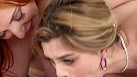 Stepmom Lauren Phillips Frees Molly Little from Stuck Vibrator in Wild Pussy Play