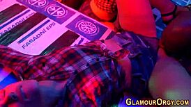 Glamour Skanks Riding Hard Cock Outdoors