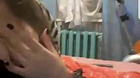 Intense teasing session on Periscope showing off those tits