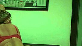 Cleo cadillac gets assfucked by neighbors on sofa in sensual milf anal session