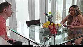 hot stepsis samantha lexi enjoys raw hardcore sex with stepbro anthony pierce.