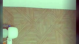 Colombian Teen Plays With Ass