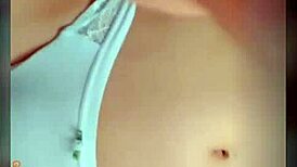 Colombian Teen Plays With Ass