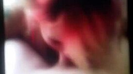 Stepmom Sucks Cock with Deepthroat Spit Action