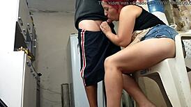 i fucked her big ass in front of her husband and came in her mouth