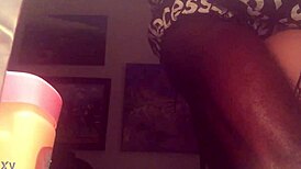 candycane in suggestive group scene with black guys