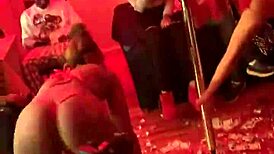 Petite latina shakes her big ass and tits