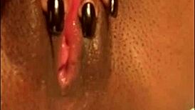 Fit Black Teen Gusher Explodes in Wild Action