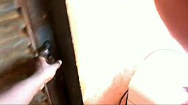 Feeling the interracial thrill with big black cock in pov