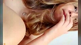 Colombian Teen Plays With Ass