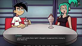 danny phantom captures ember in amity park part 43
