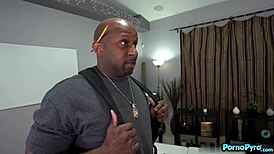 Slender Blonde Kyler Quinn Gets Man Handled By Two Construction Men With Big Cocks