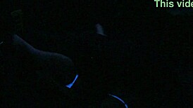 Scarlett Johnson Engages In Intense Blacklight Sex Fetish Scene