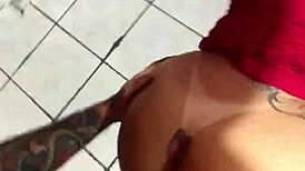 Peruvian Pornstar Trades Pussy Piercing For Tattoo Artist Fuck