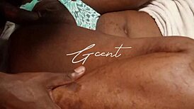 Emotional moment with my woman in missionary orgasm